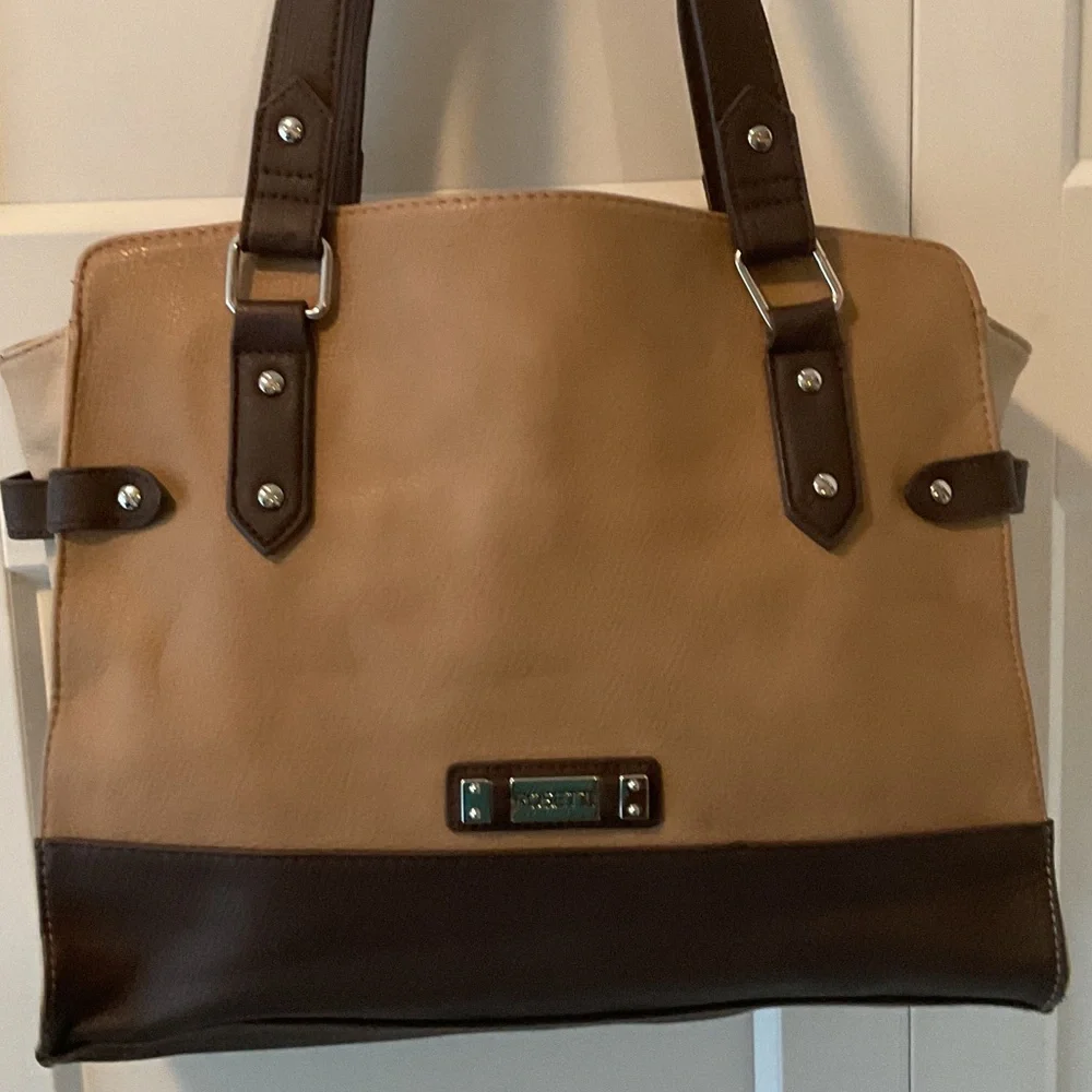 Stylish Tan and Brown Women’s Bag